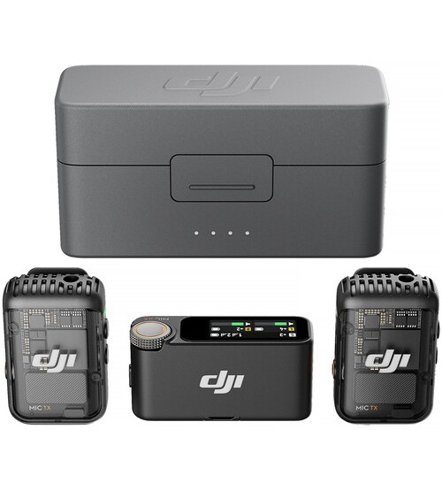 DJI Mic 2 2-Person Compact Digital Wireless Microphone System / Recorder